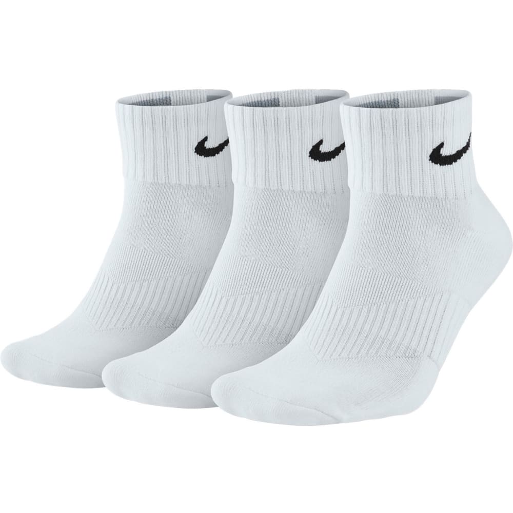 NIKE Unisex Perfect Cushion Quarter Training Socks, 3 Pair - Bob’s Stores