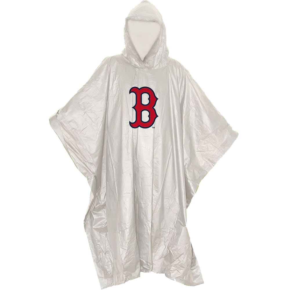 BOSTON RED SOX Clear Rain Poncho - Bob’s Stores