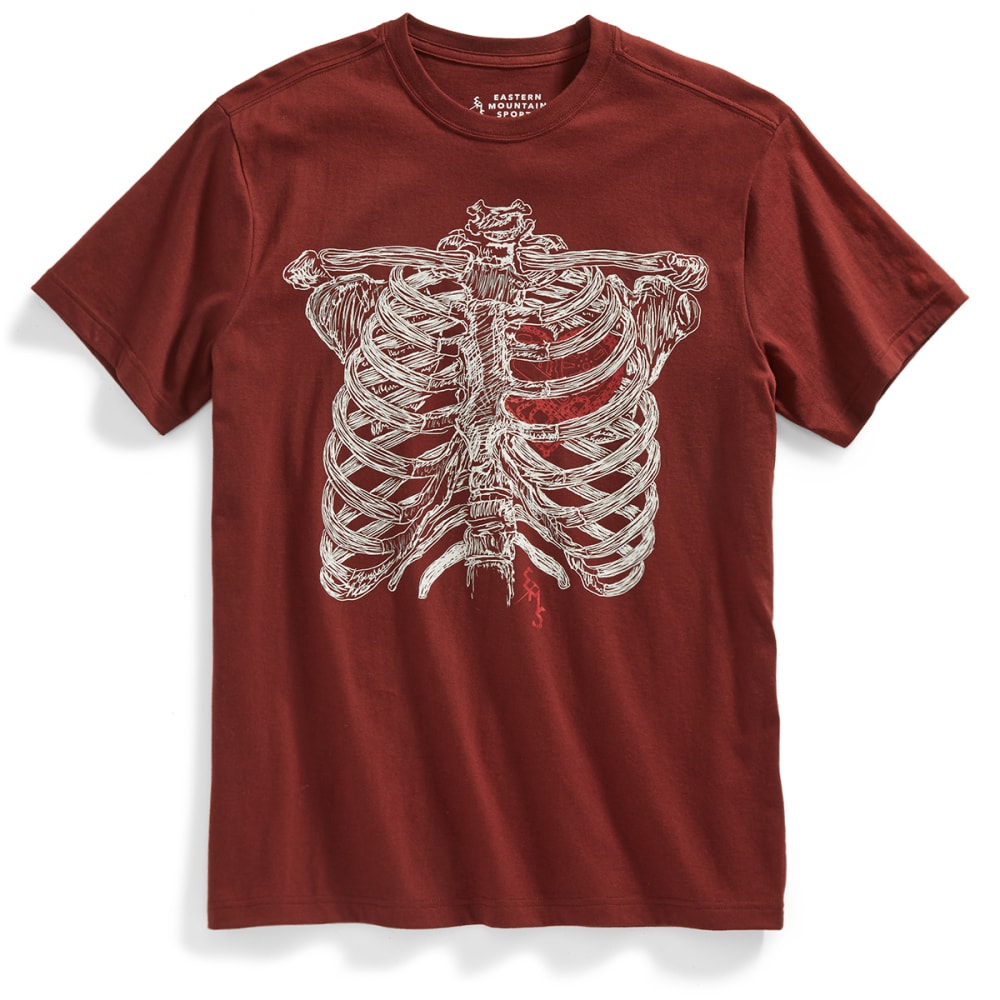 EMS Men's My Heart Pumps Pedals Graphic Tee S