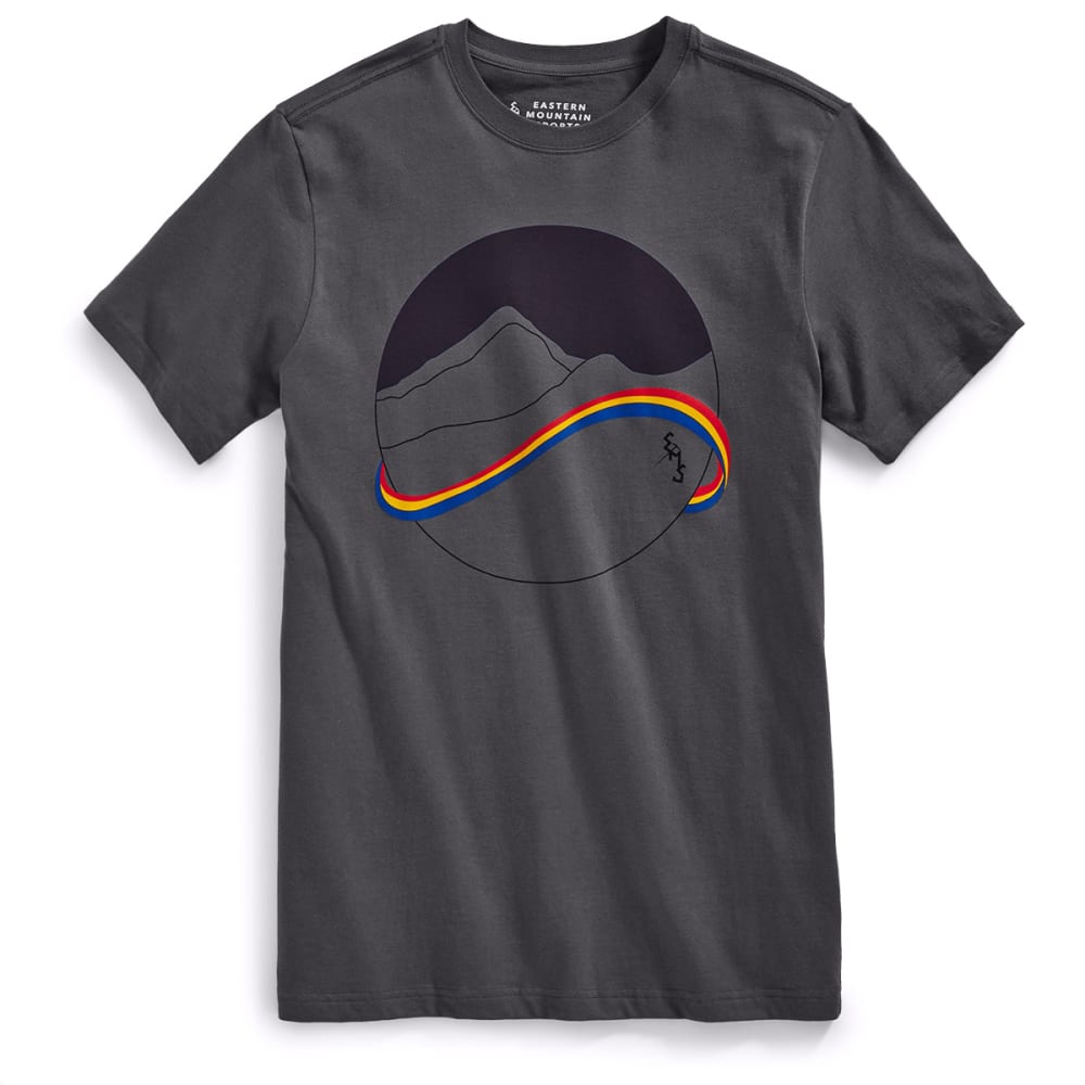 EMS Men's Vintage Throwback EMS Rainbow Graphic Tee S