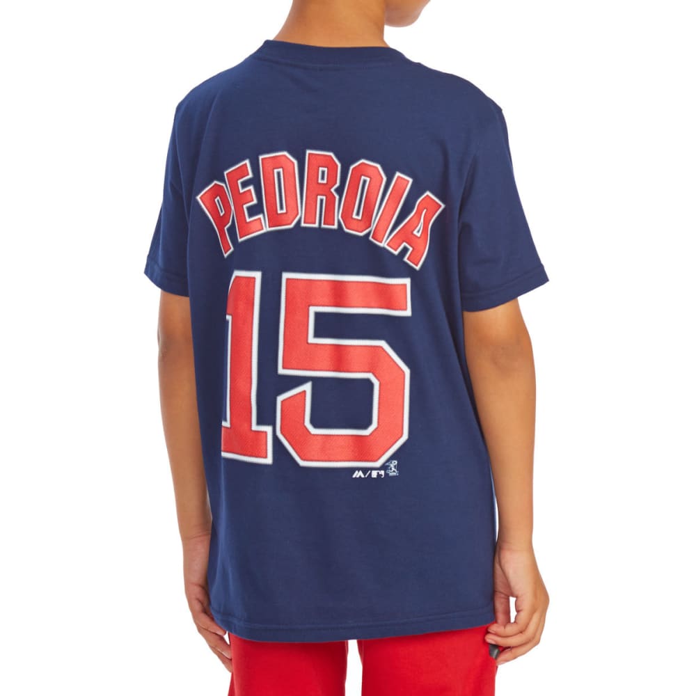 Buy Dustin Pedroia Boston Red Sox Name and Number T-Shirt