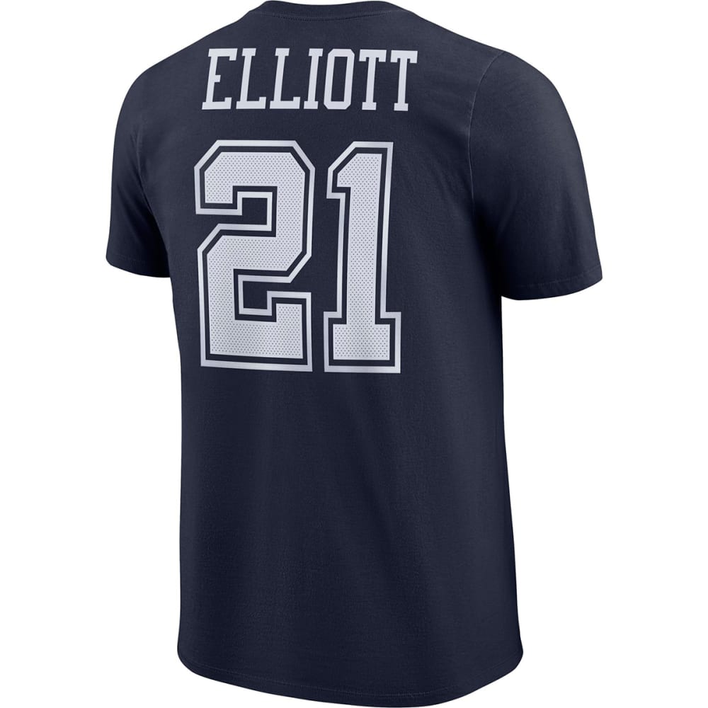 DALLAS COWBOYS Men's Nike Elliott #21 Name and Number Tee - Bob’s Stores