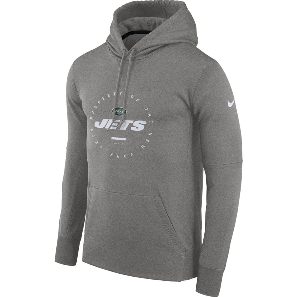 NIKE Men's New York Jets Therma Fleece Pullover Hoodie XL