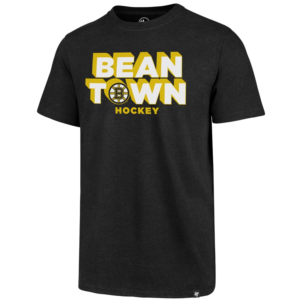 BOSTON BRUINS Men's Beantown Hockey '47 Club Short-Sleeve Tee M