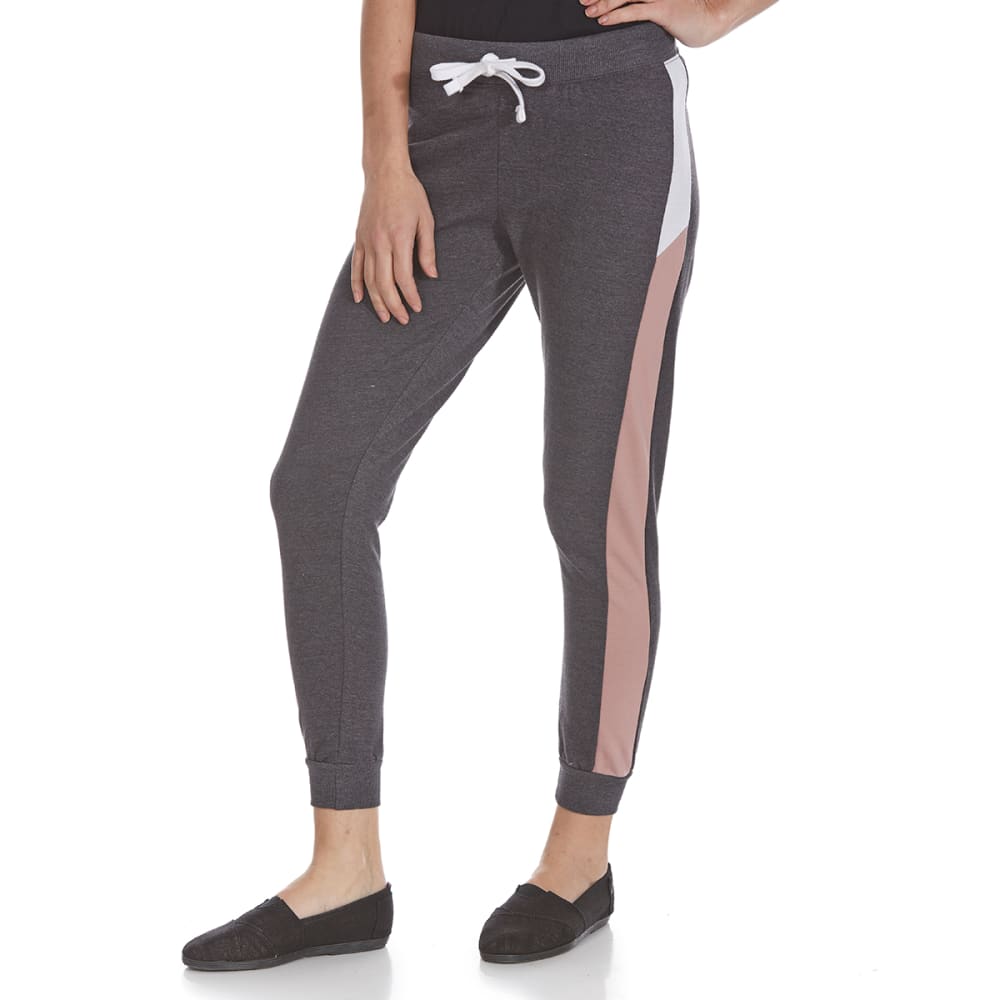 NO COMMENT Juniors' Side Stripe Jogger Pants - Bobâs Stores