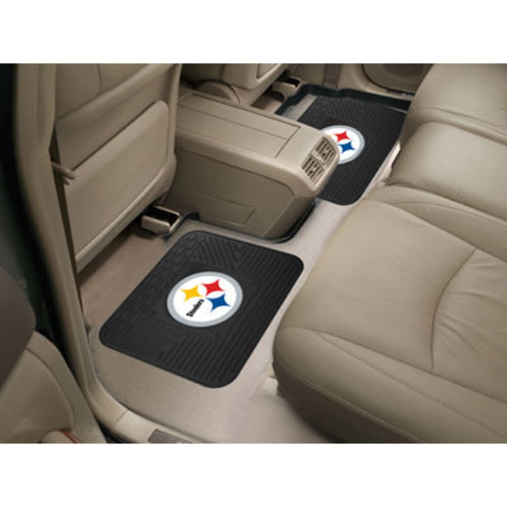 PITTSBURGH STEELERS Utility Mats, Set of 2 ONE SIZE