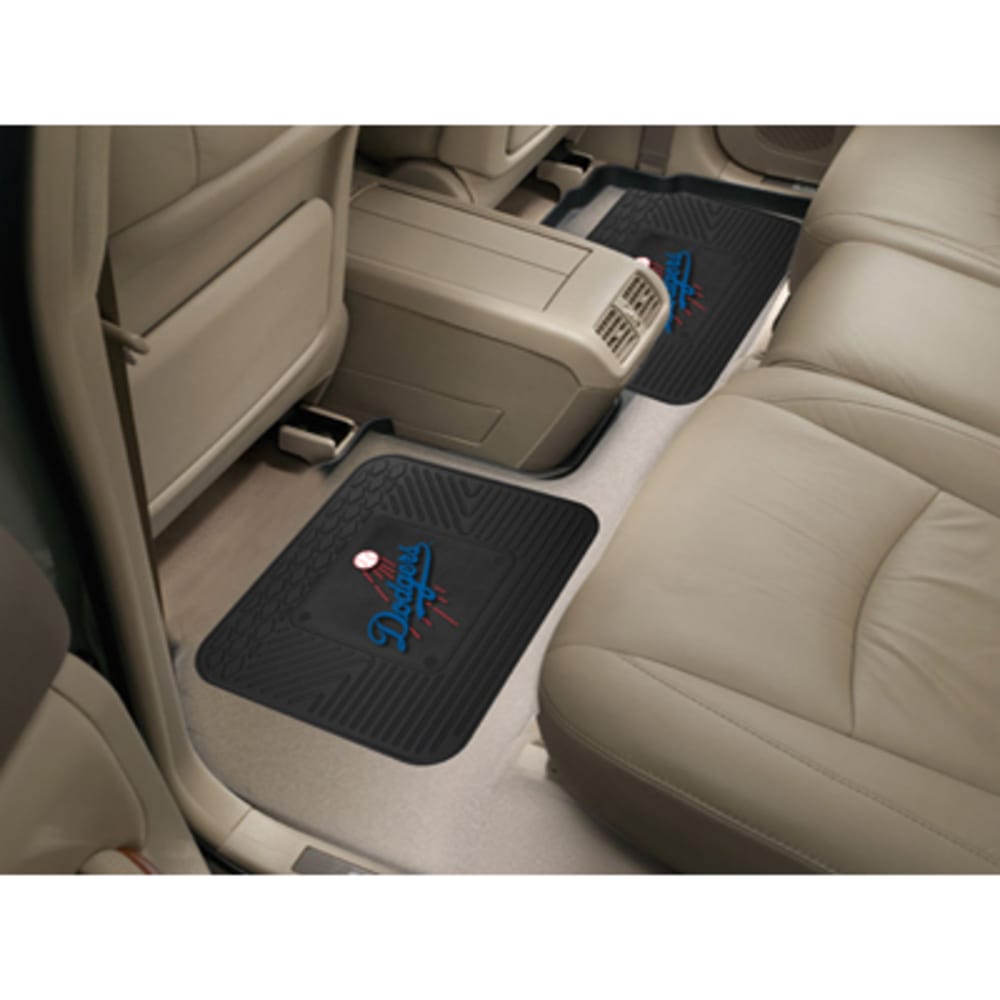 FAN MATS MLB Los Angeles Dodgers 2-Piece Utility Mat Set ONE SIZE