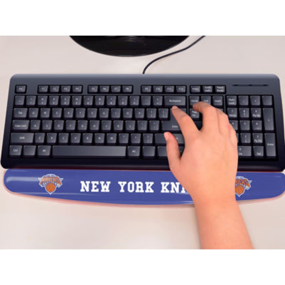 FAN MATS New York Knicks Gel Wrist Rest, Blue ONE SIZE