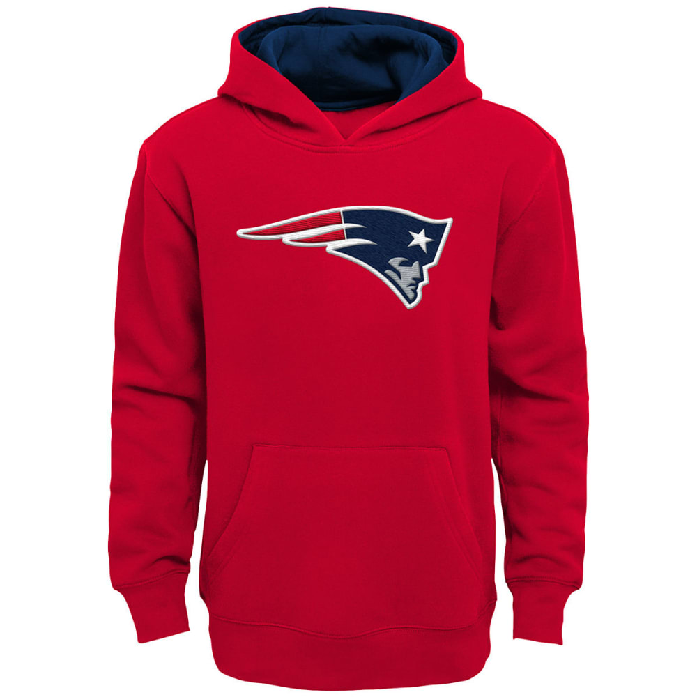 NEW ENGLAND PATRIOTS Big Boys' Prime Pullover Hoodie S