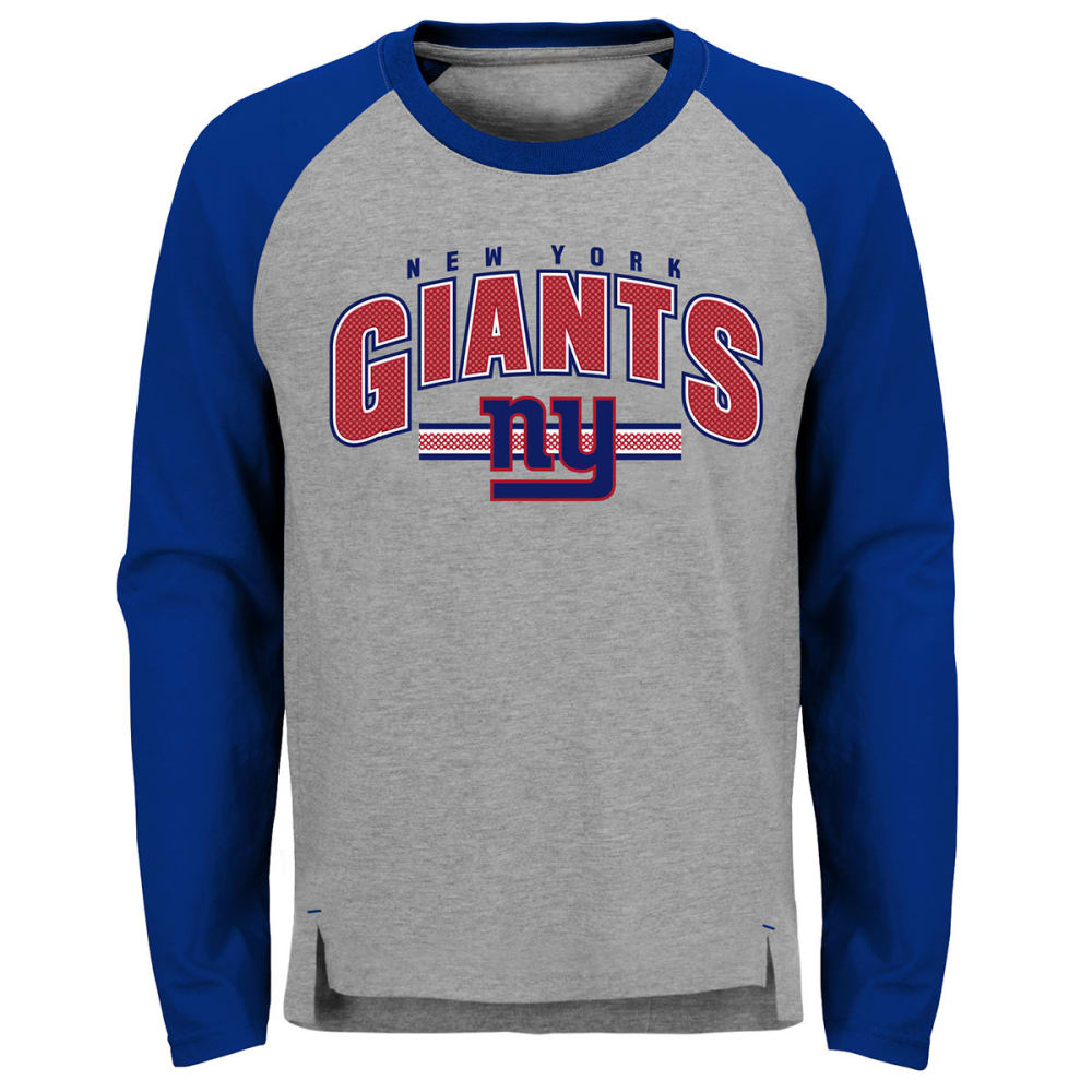 NEW YORK GIANTS Big Boys' Audible Long-Sleeve Tee XL