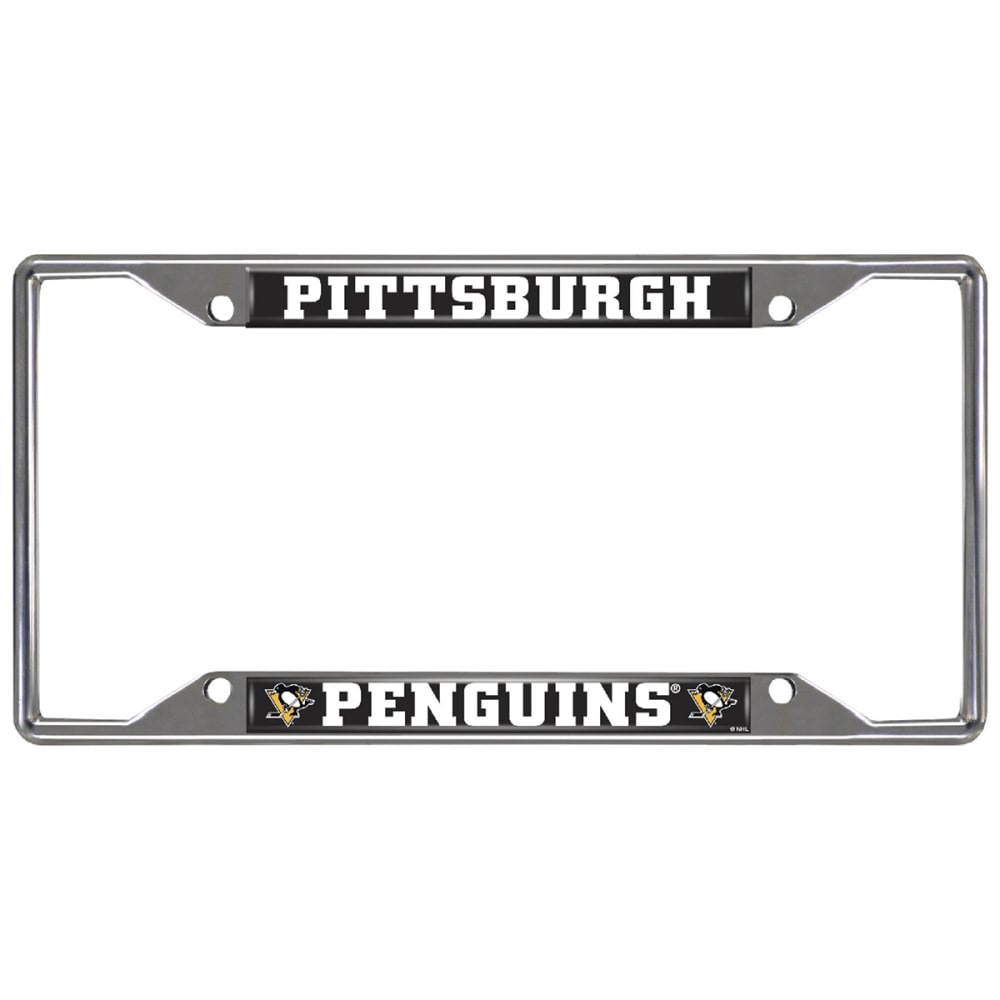 FAN MATS License Pittsburgh Penguins Plate Frame ONE SIZE
