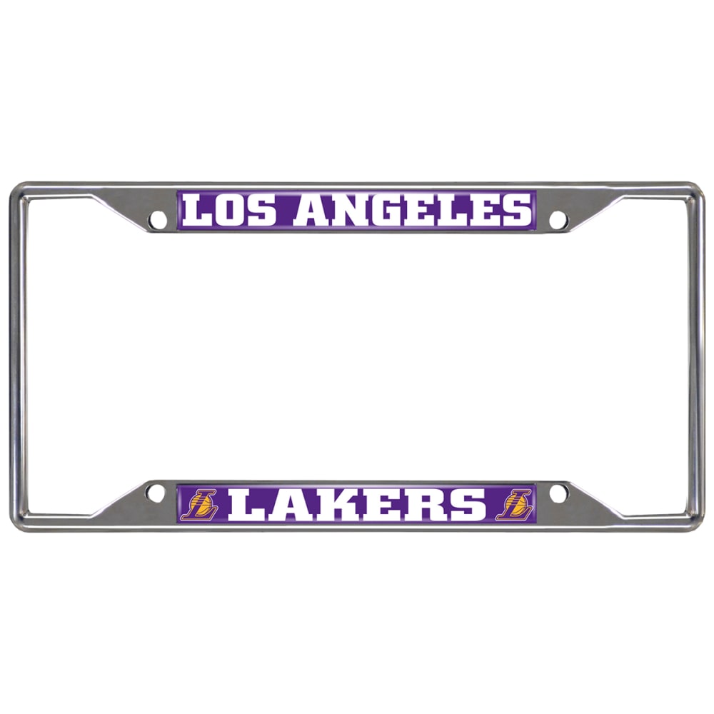 FAN MATS Los Angeles Lakers License Plate Frame ONE SIZE