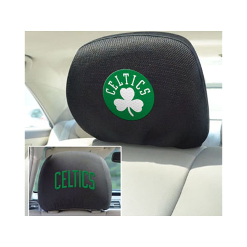 BOSTON CELTICS Fanmats NBA Headrest Cover Set, 2 Piece ONE SIZE
