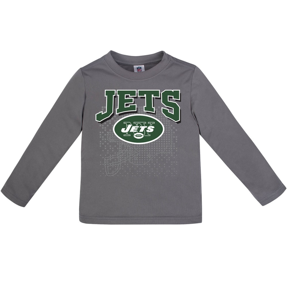 NEW YORK JETS Toddler Boys' Poly Long-Sleeve Tee 2T