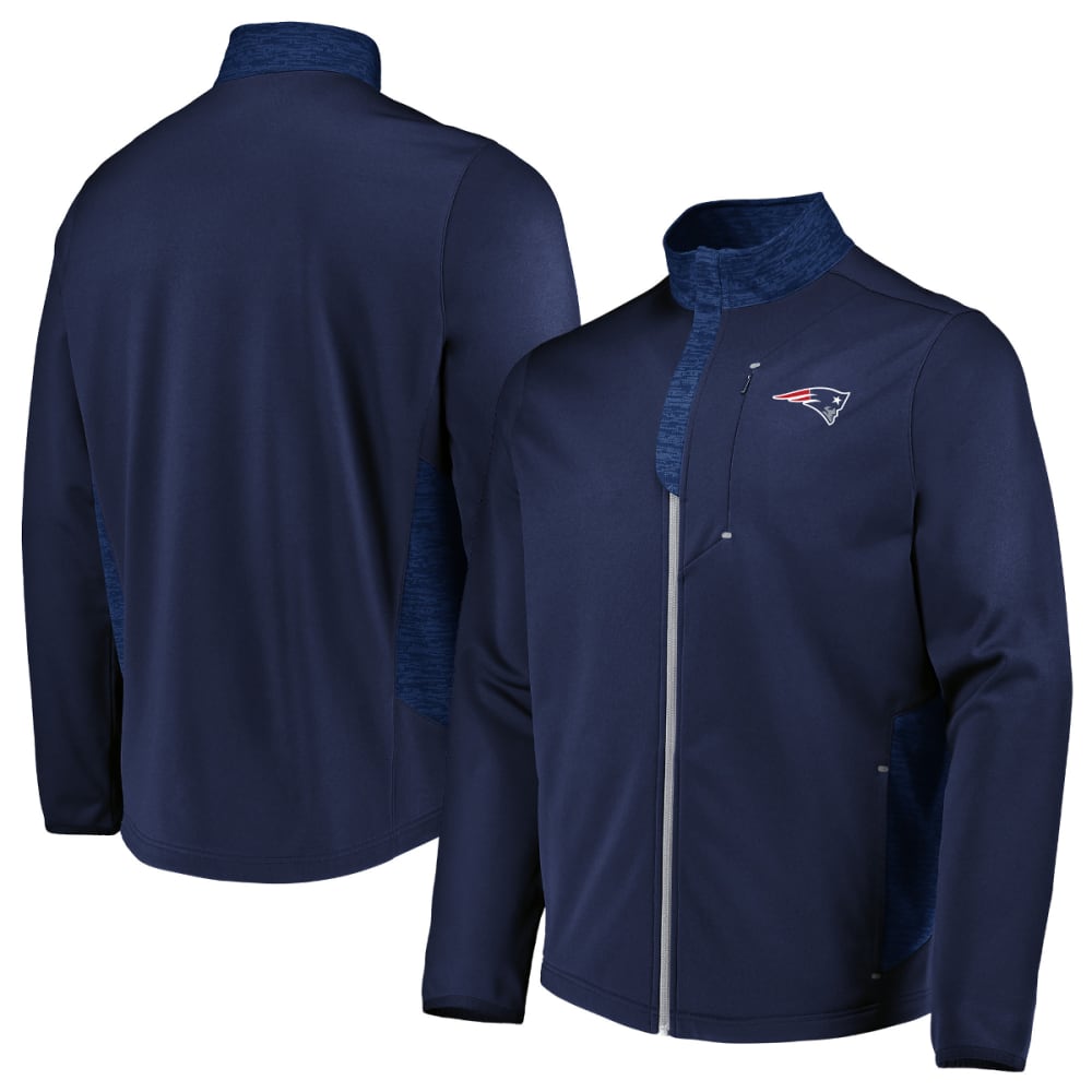 NEW ENGLAND PATRIOTS Men's Team Tech Full-Zip Fleece M