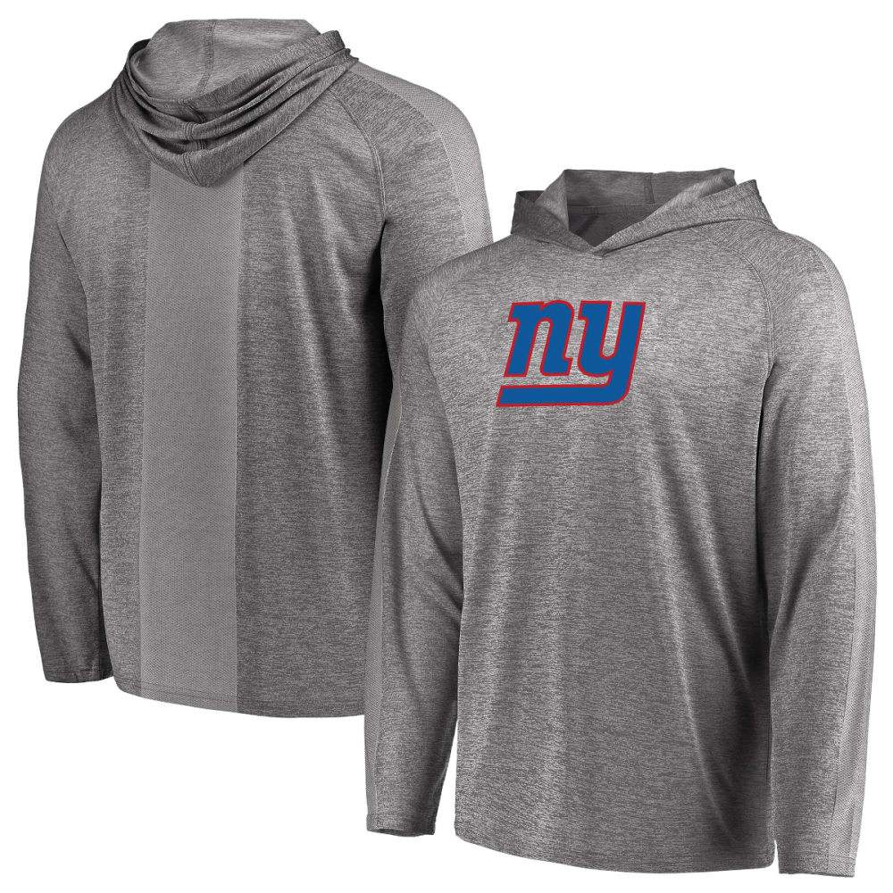 NEW YORK GIANTS Men's Fan Flow Long-Sleeve Pullover Hoodie XXL