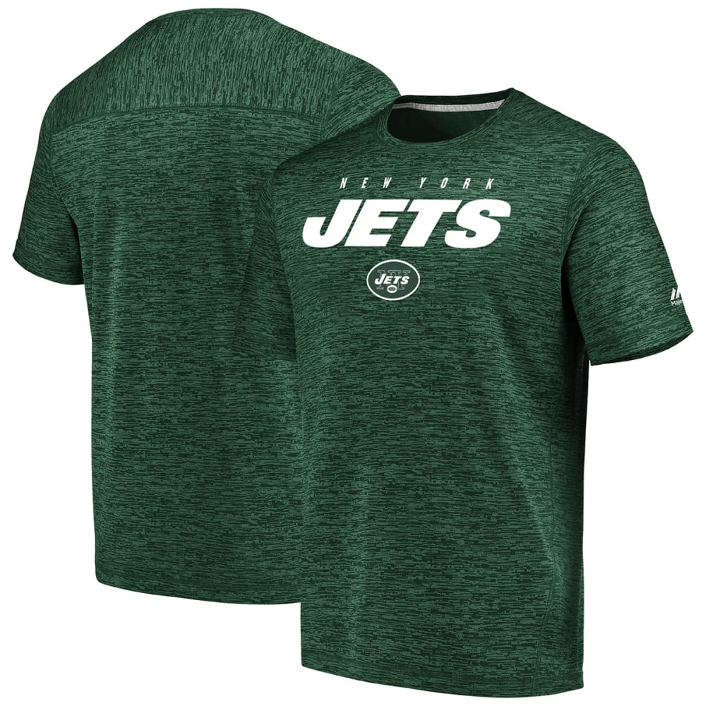 NEW YORK JETS Men's Ultra Streak Poly Short-Sleeve Tee M
