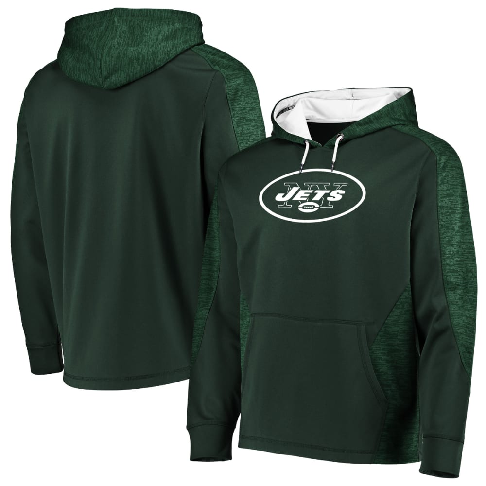 NEW YORK JETS Men's Armor Poly Pullover Hoodie - Bob’s Stores