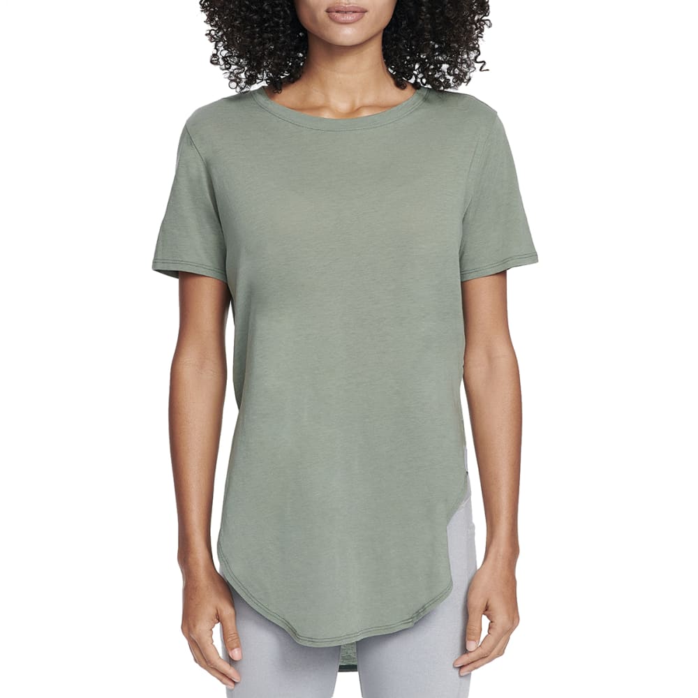 SKECHERS Women's Restore Short-Sleeve Tunic Top S