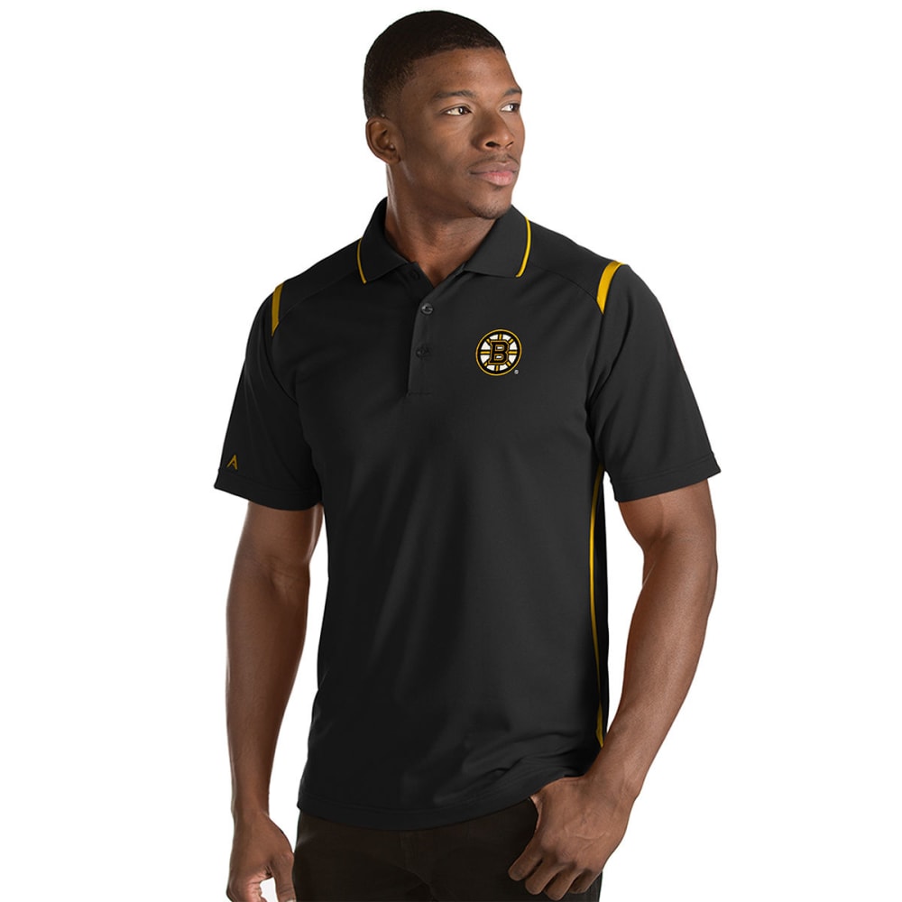 BOSTON BRUINS Men's Merit Short-Sleeve Polo Shirt M