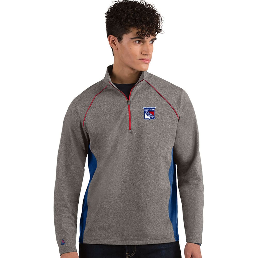 NEW YORK RANGERS Men's Stamina Quarter Zip Pullover M