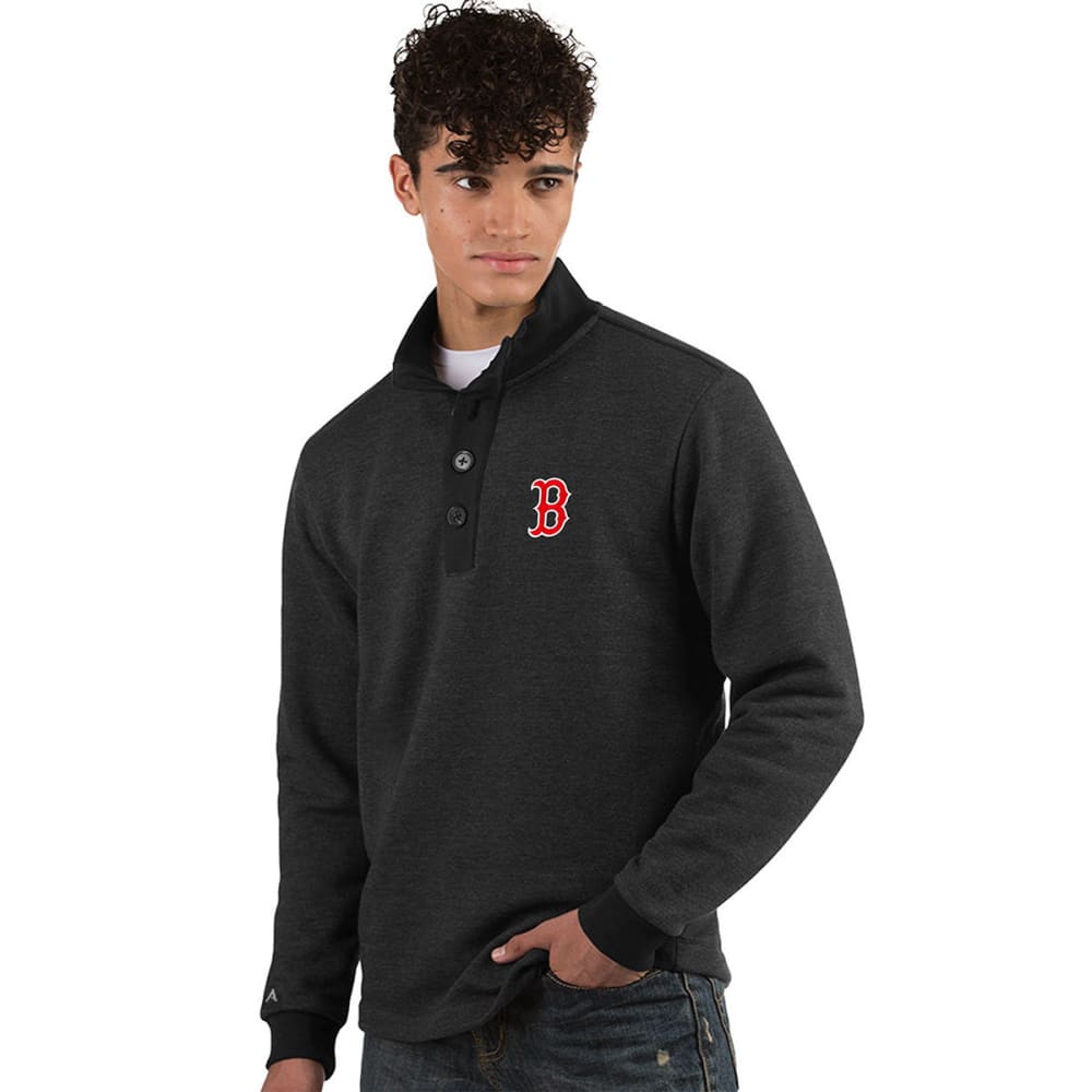 BOSTON RED SOX Men's Pivotal French Terry Long-Sleeve Top M