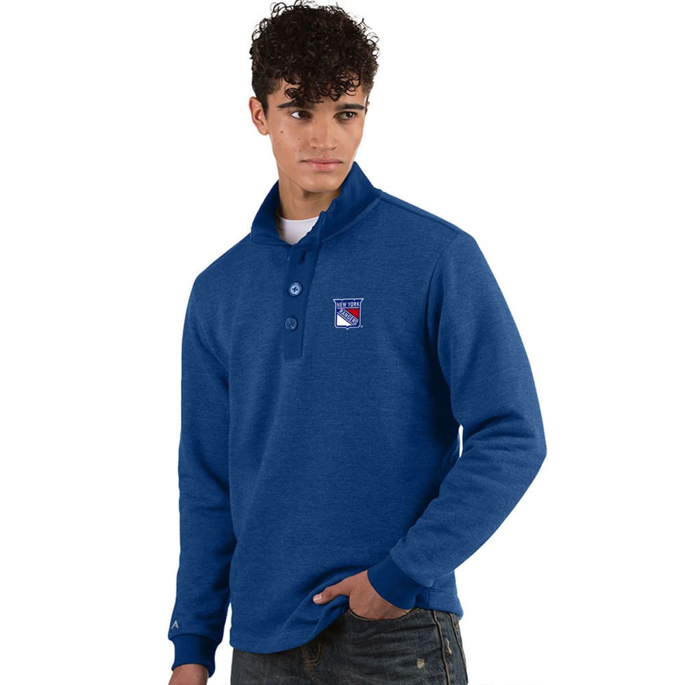 NEW YORK RANGERS Men's Pivotal French Terry Long-Sleeve Top M