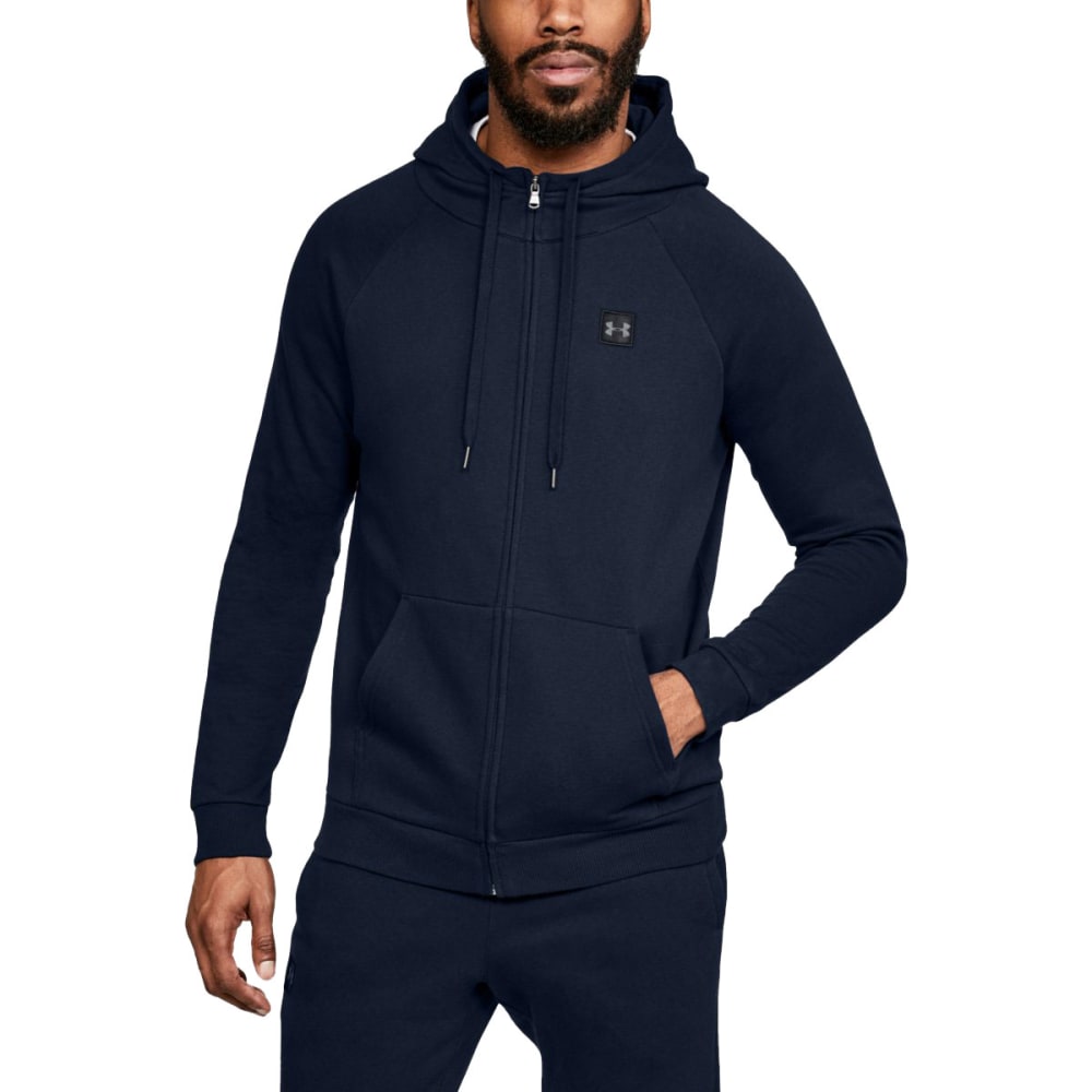 UNDER ARMOUR Men's UA Rival Fleece Full-Zip Hoodie S