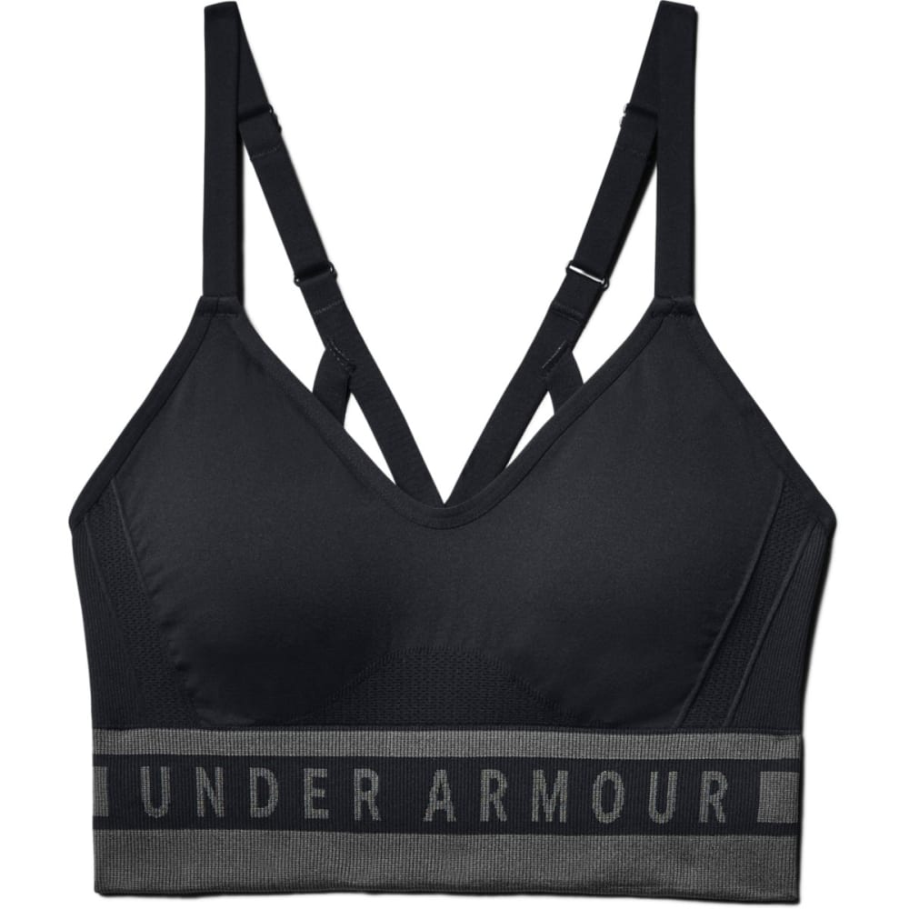 UNDER ARMOUR Women's UA Seamless Longline Sports Bra - Bob ...