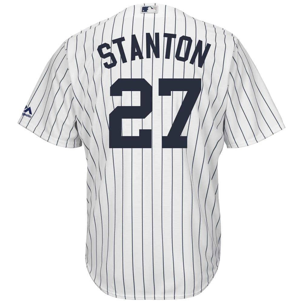 NEW YORK YANKEES Men's Stanton #27 Cool Base Replica Jersey L