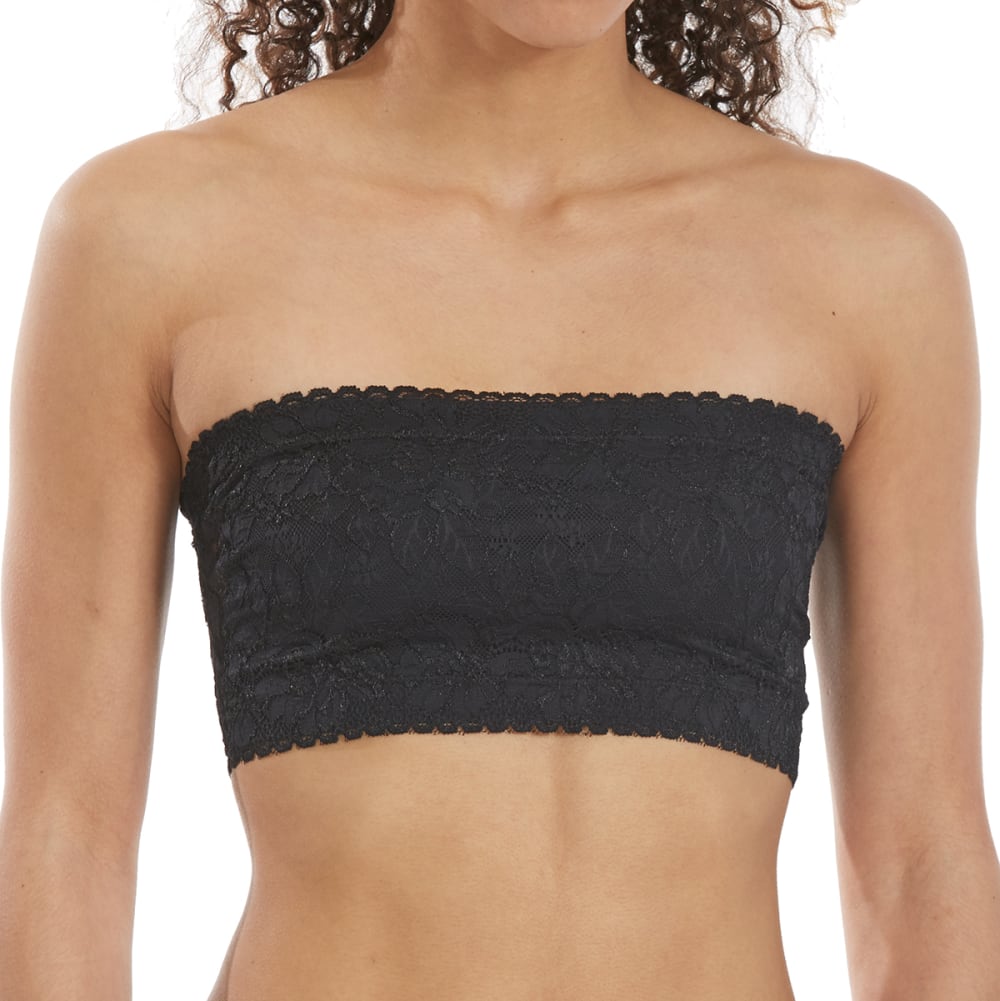 ZENANA Juniors' Lace Layering Bandeau Bralette ONE SIZE