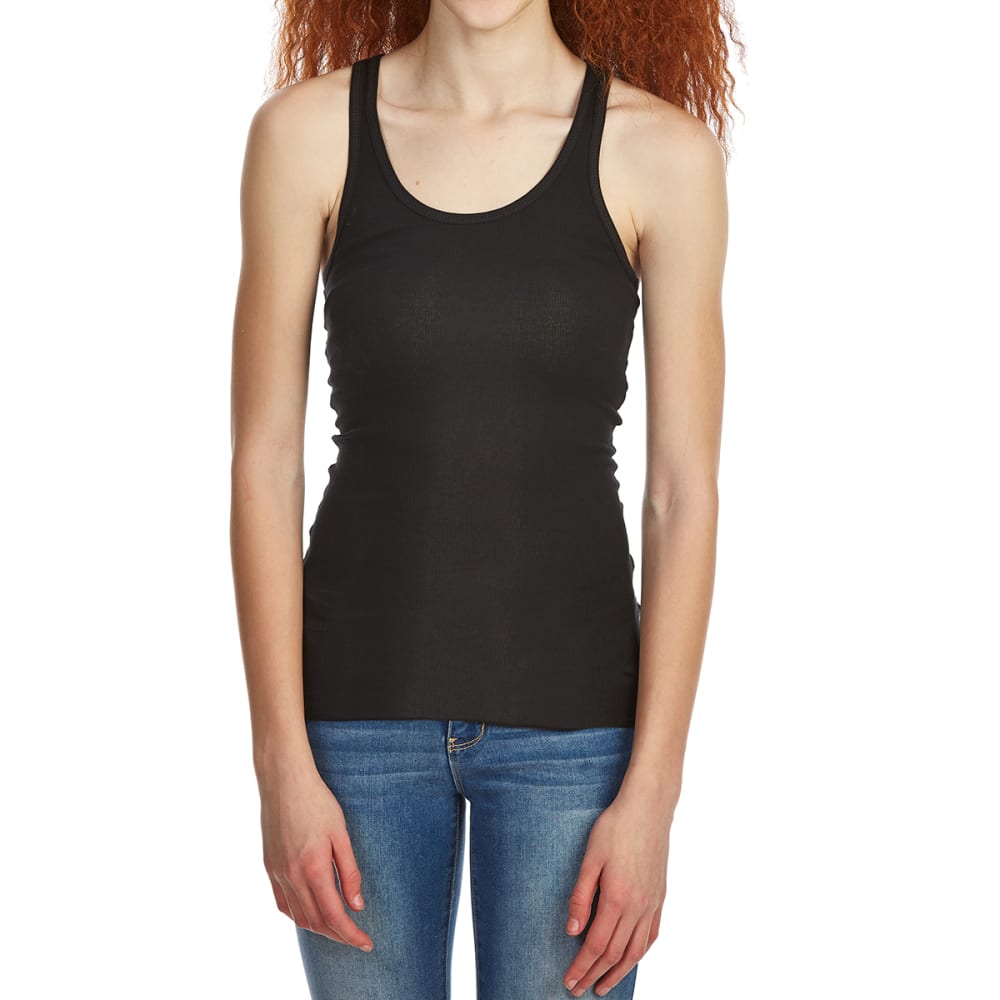 ZENANA Juniors' 2x2 Ribbed Racerback Tank Top - Bob’s Stores