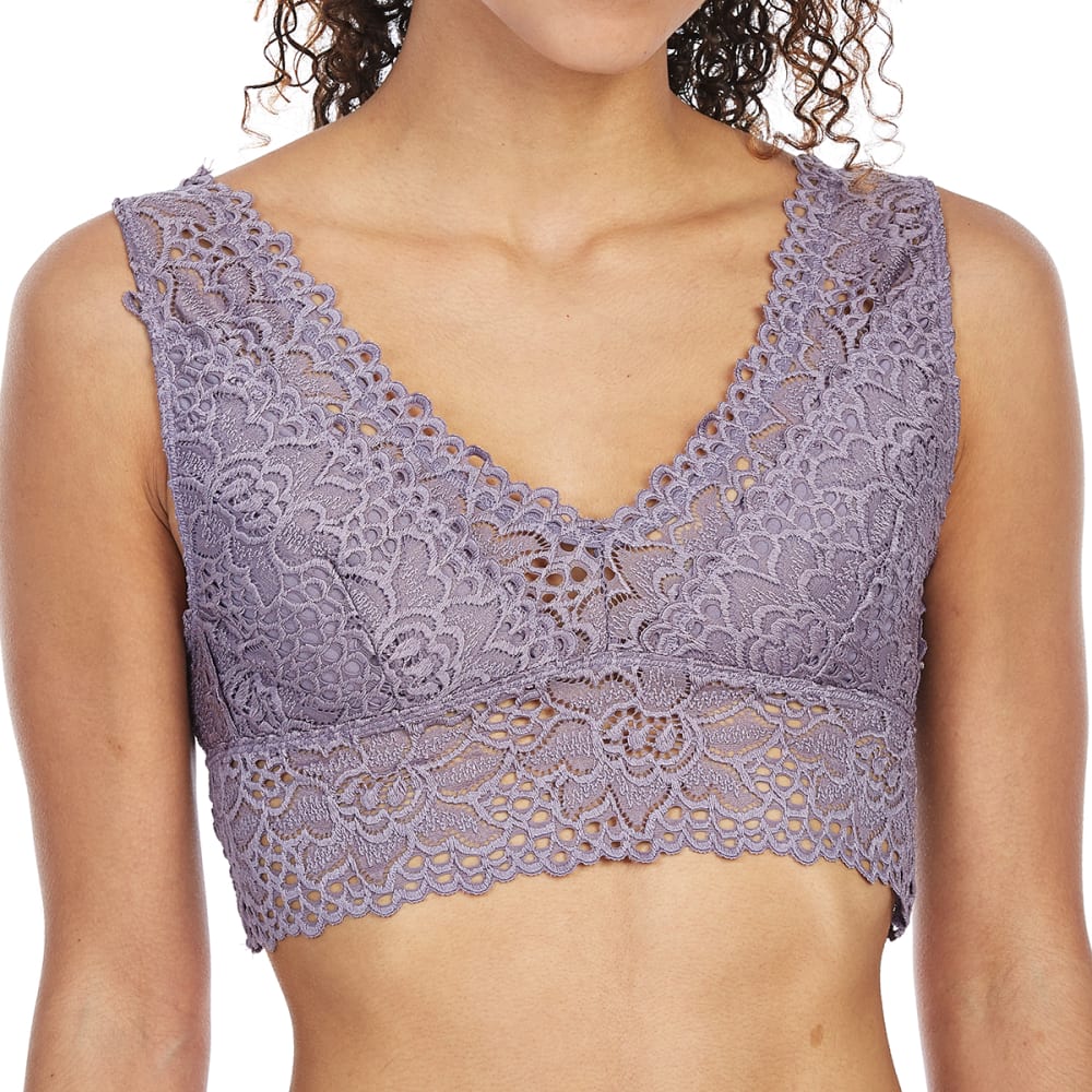 POOF Juniors' Lace Tank Bralette S
