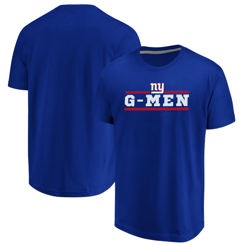 NEW YORK GIANTS Men's Safety Blitz G-Men Short-Sleeve Tee L