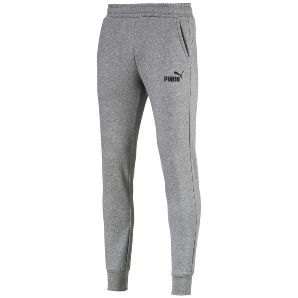 puma tapered fleece pants mens