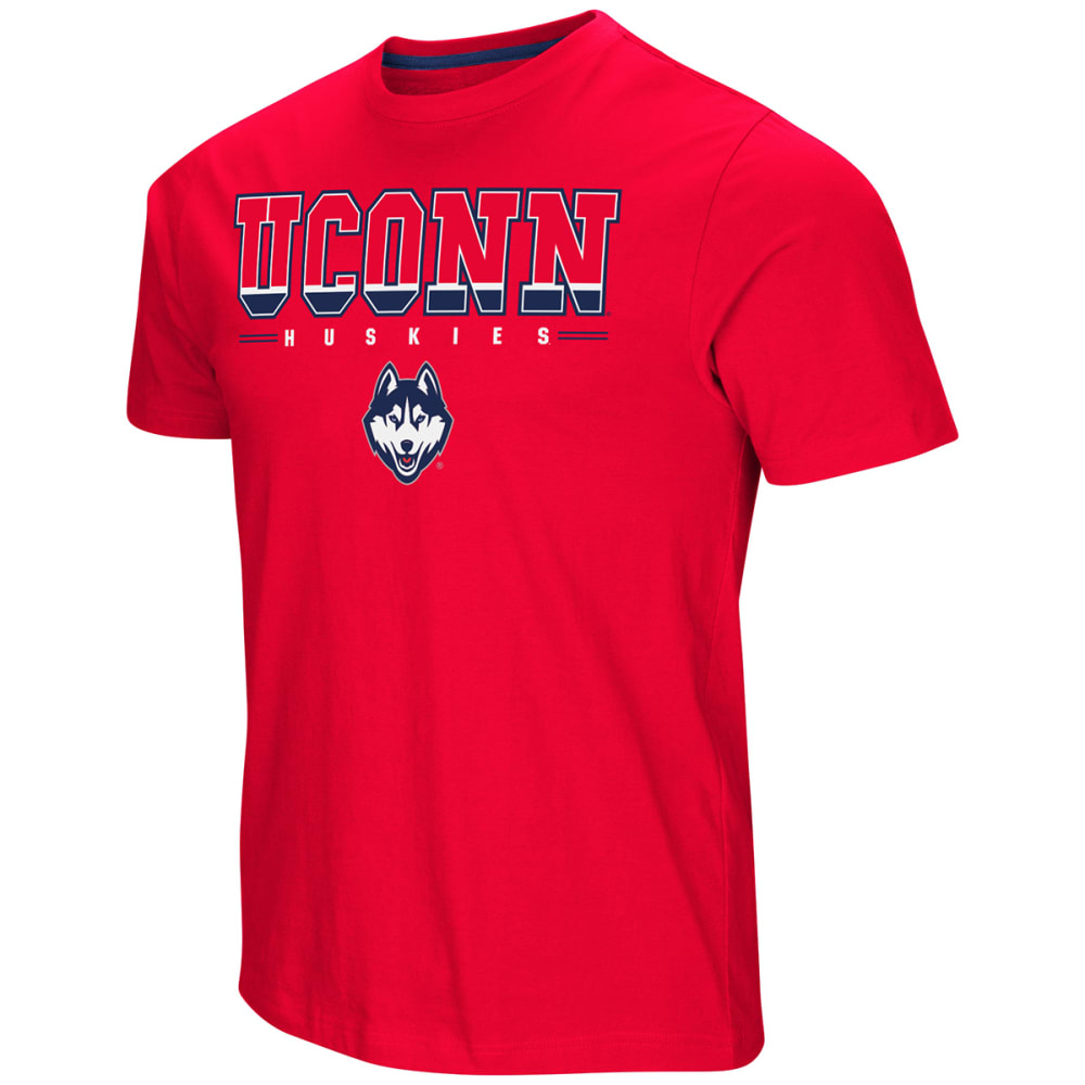 UCONN Men's Tackle Short-Sleeve Tee L