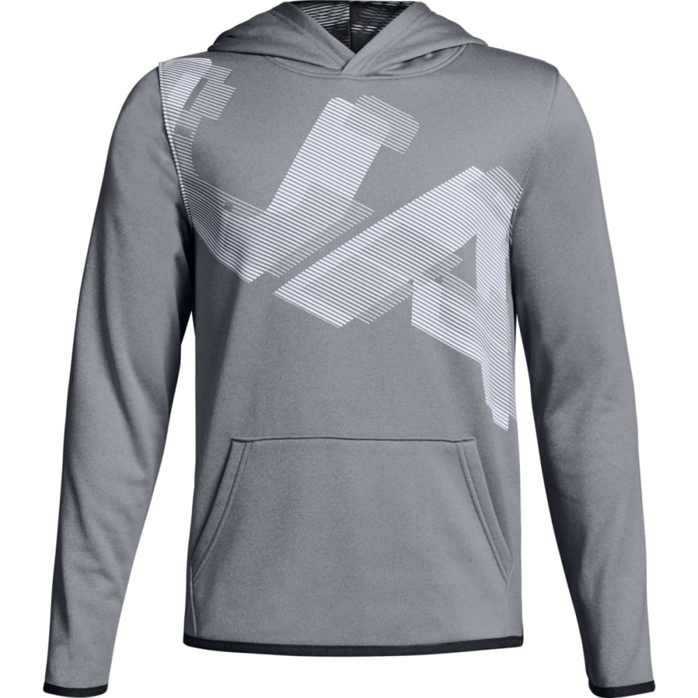 UNDER ARMOUR Big Boys' Armour Fleece Highlight Printed Pullover Hoodie S
