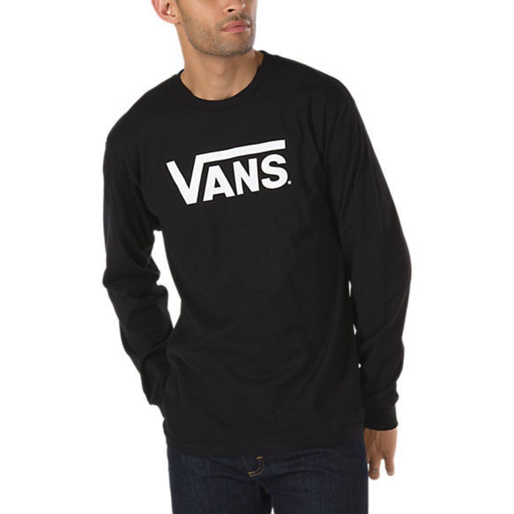 VANS Guys' Classic Long-Sleeve Tee S