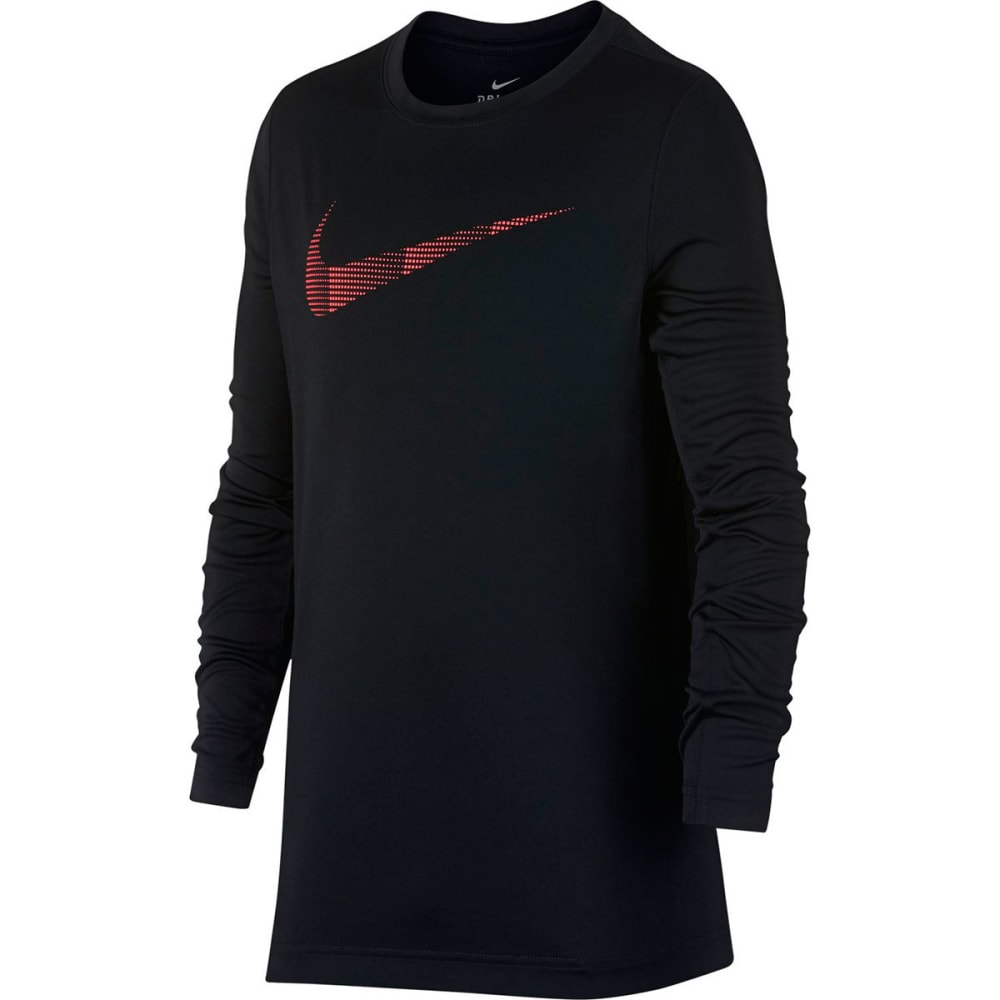 NIKE Big Boys' Legacy Long-Sleeve Shirt S