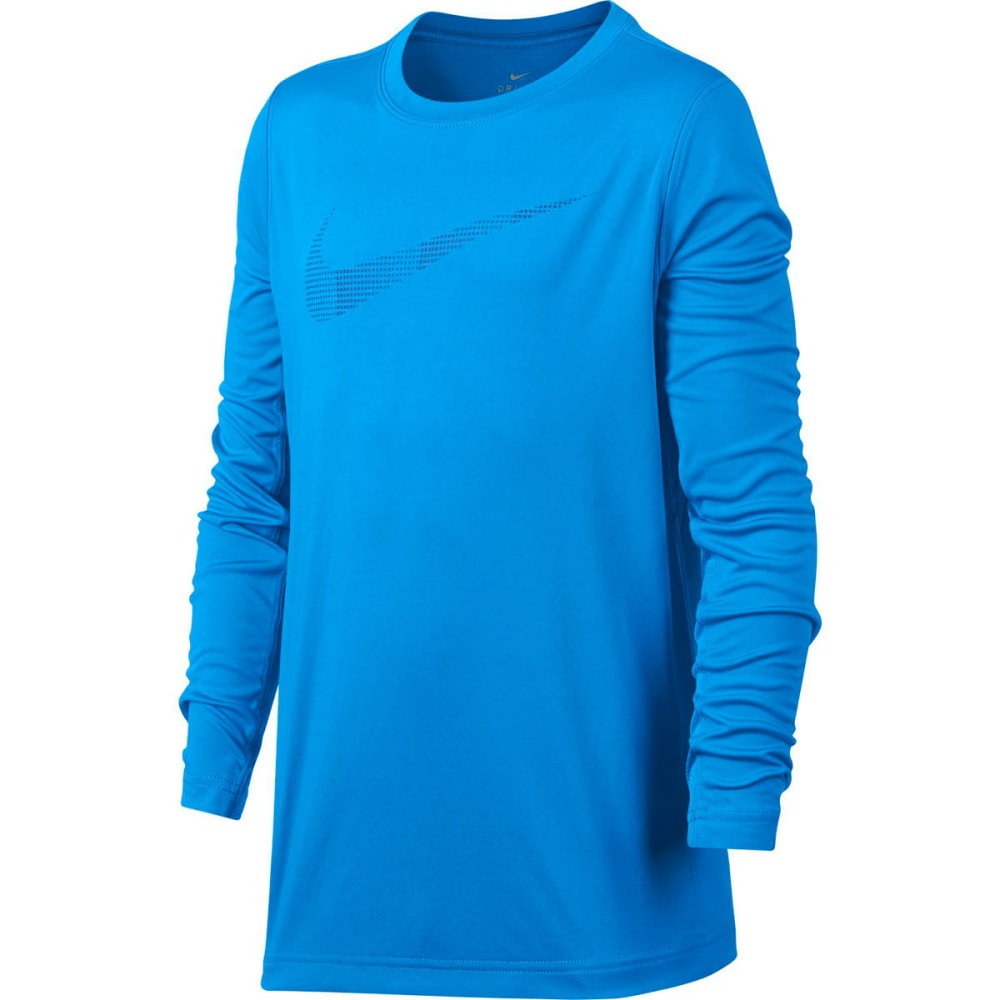 NIKE Big Boys' Legacy Long-Sleeve Shirt S