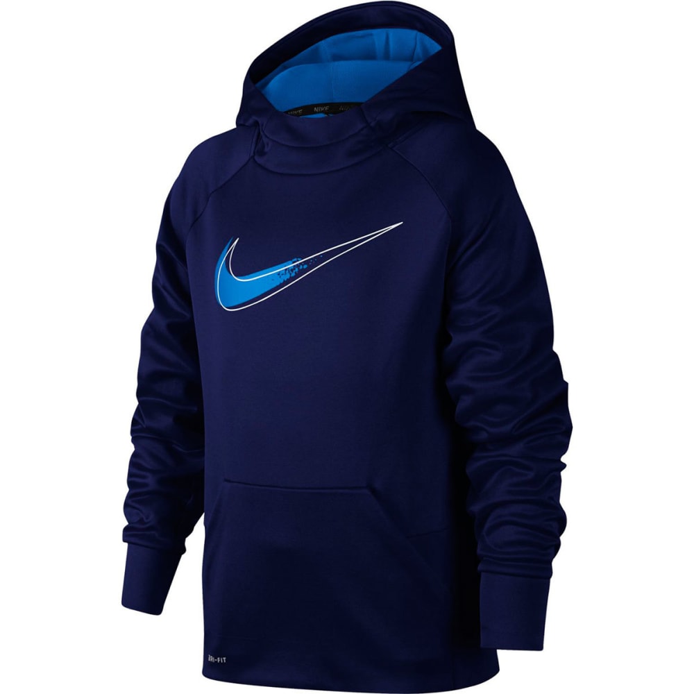 NIKE Big Boys' Therma Graphic Training Pullover Hoodie - Bob’s Stores