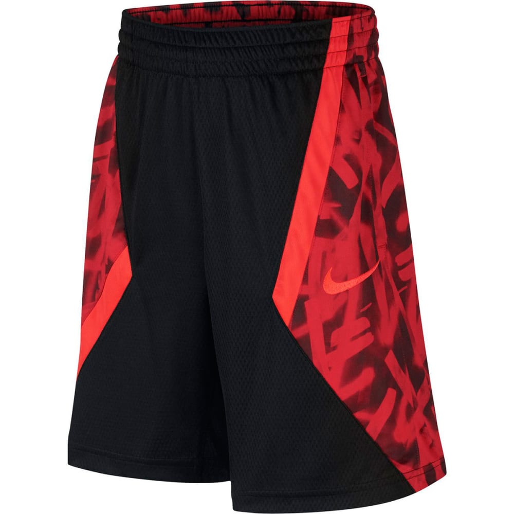NIKE Big Boys' Avalanche AOP Basketball Shorts S