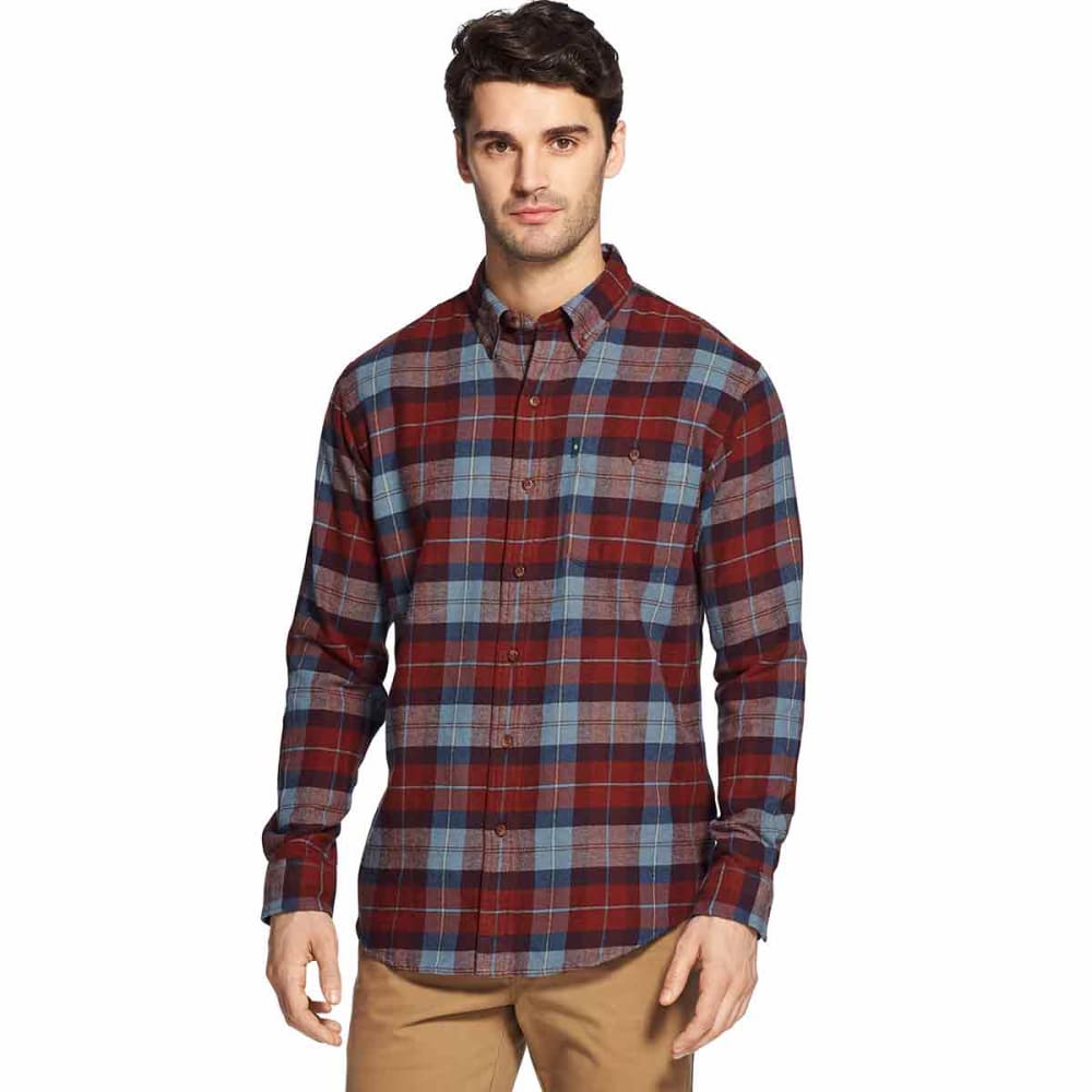 G.H. BASS & CO. Men’s Fireside Long-Sleeve Flannel Shirt XXL