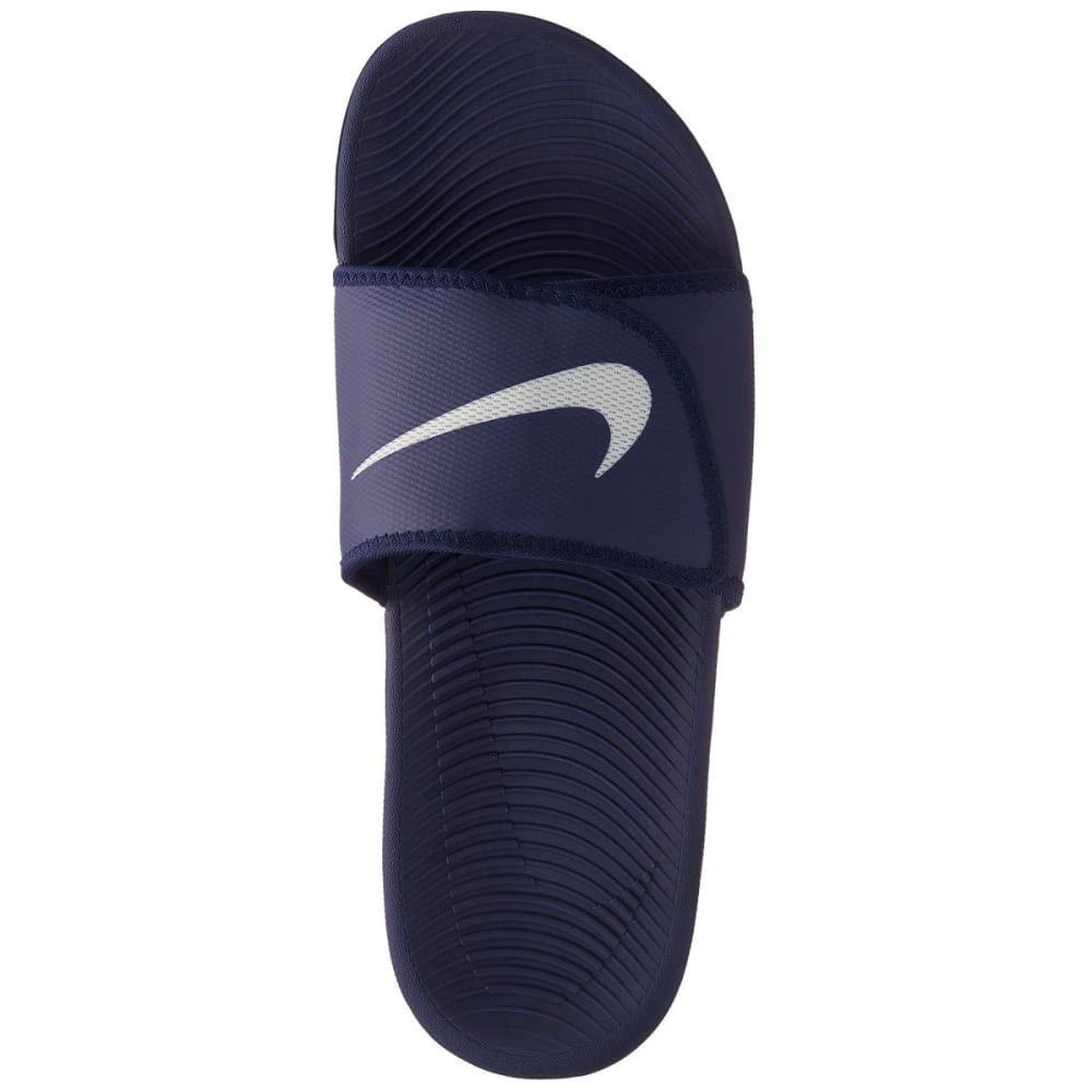 nike men's kawa adjustable slides black