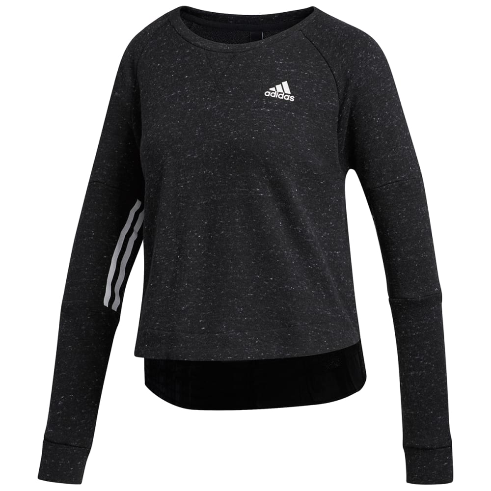 ADIDAS Women's Sport2Street Crew Fleece Pullover S