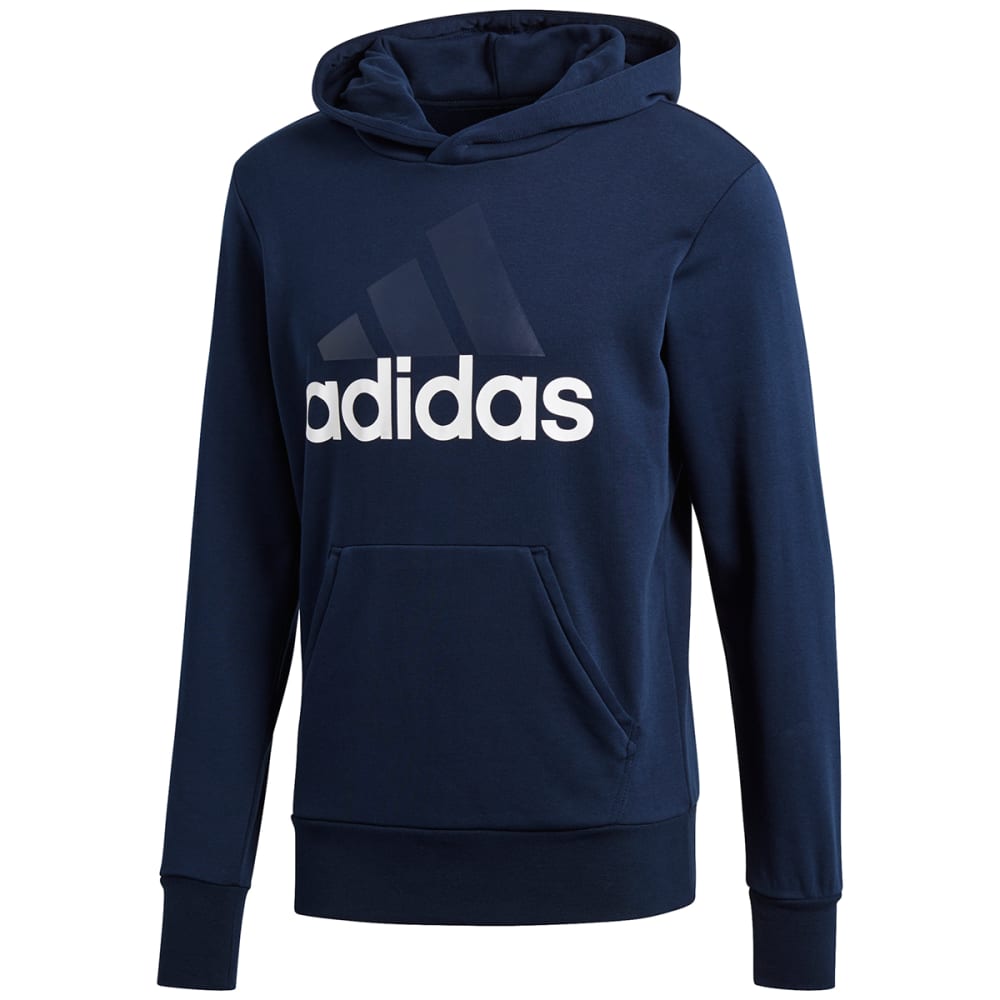 ADIDAS Men's Essentials Linear Pullover Hoodie S