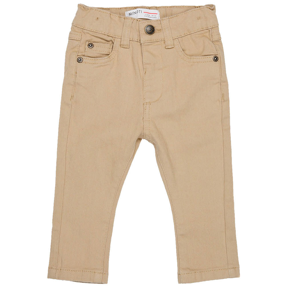MINOTI Little Boys' Twill Pants 3-4