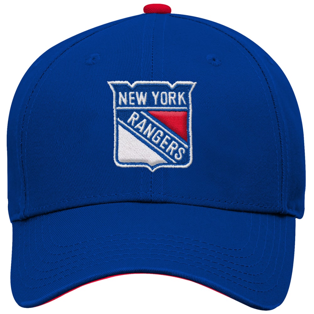 NEW YORK RANGERS Boys' Structured Adjustable Hat ONE SIZE