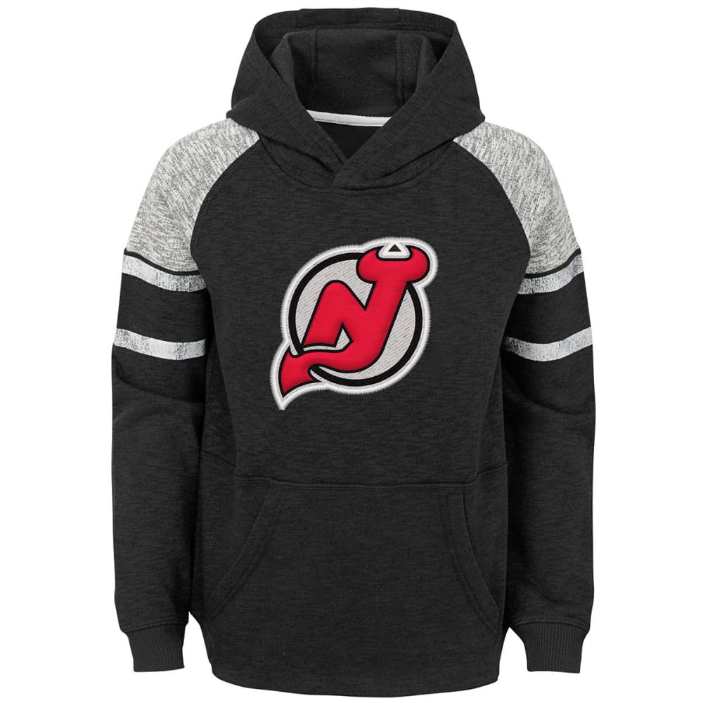 NEW JERSEY DEVILS Big Boys' Left Winger Raglan Pullover Hoodie S