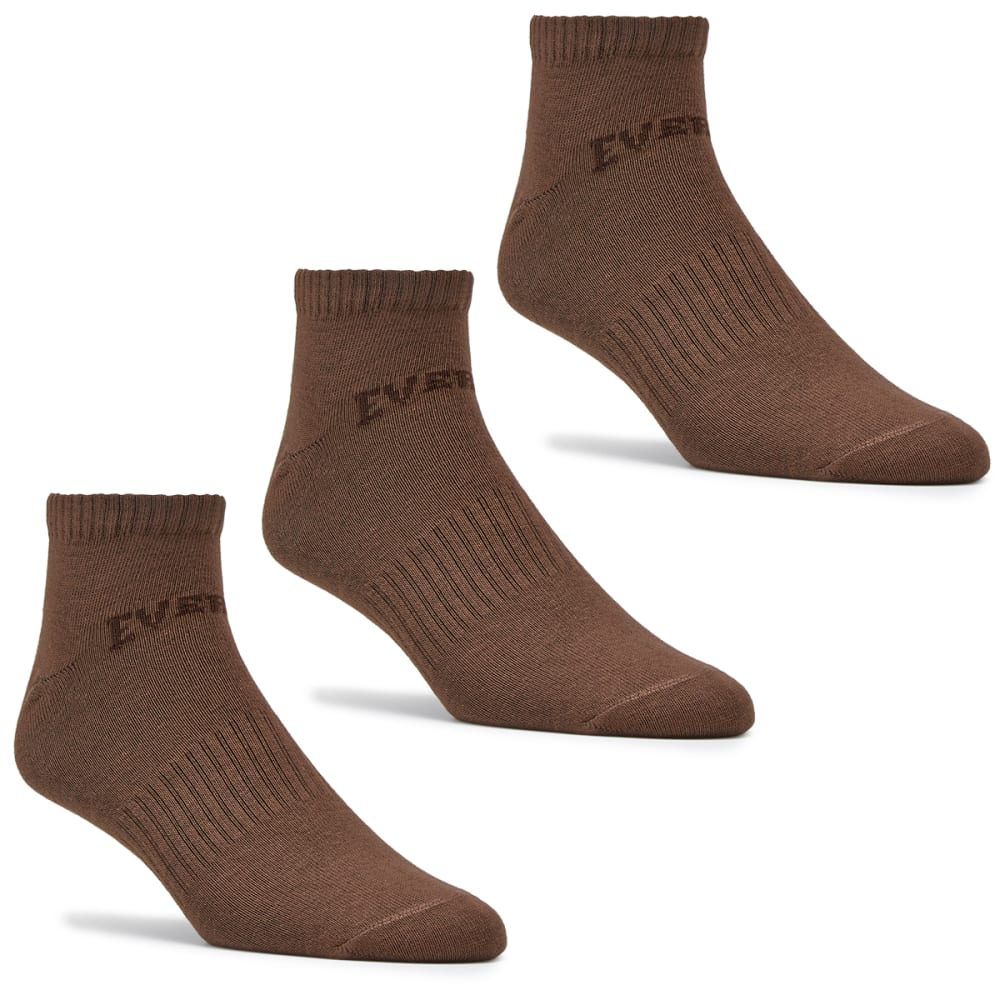 EVERLAST Little Kids' Training Socks, 3-Pack 9C- 1Y
